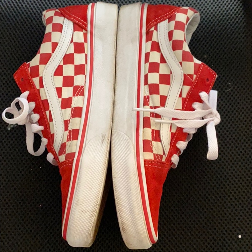 Women’s Checkered Vans - Picture 3 of 4